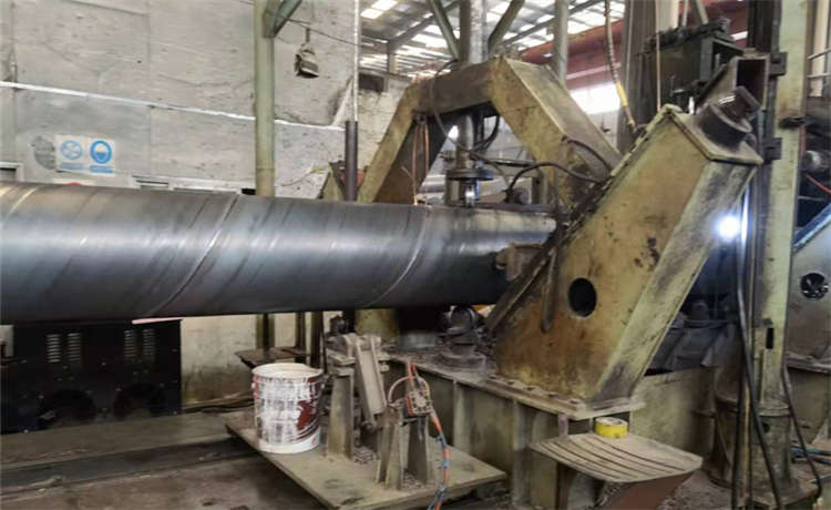 現代化鋼管企業，崇左基坑支護立柱樁，1600mm螺旋焊管，自來水給水防腐螺旋鋼管